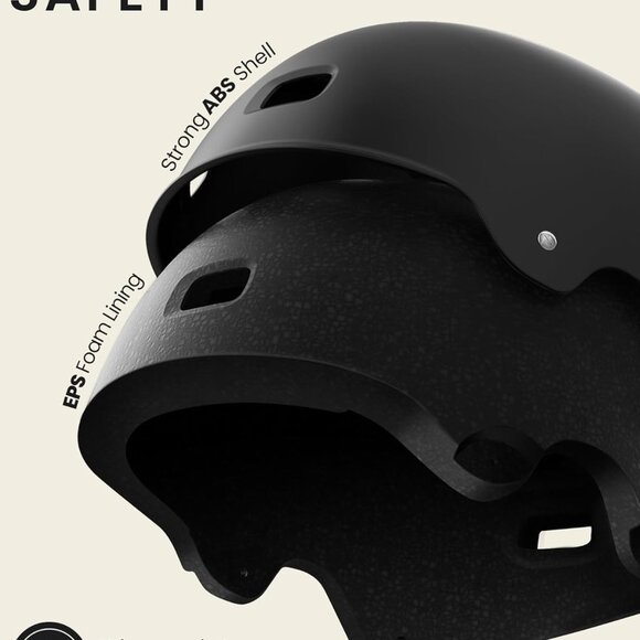 Skateboard Cycling Helmet - Two Removable Liners Ventilation Multi-Sport Scooter - Picture 2 of 7